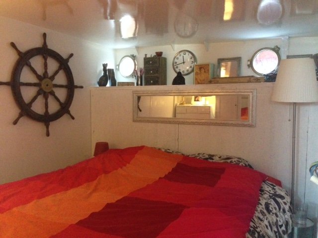 Temporary Master Bedroom on the Orion-3 Sealiberty Cruising